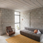 sala de casa con bloques
